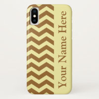 Brown Sugar Cream Neutral Chevrons