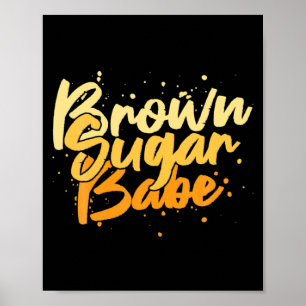 brown sugar girl juneteenth freedom day 1865 poster