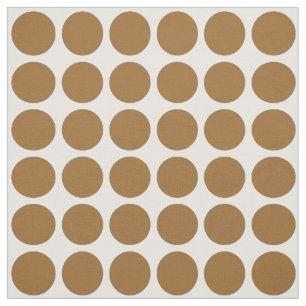 Brown Sugar Neutral Dots Fabric