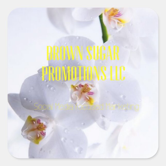 Brown Sugar Promotions LLC Stickers 01 (Front)