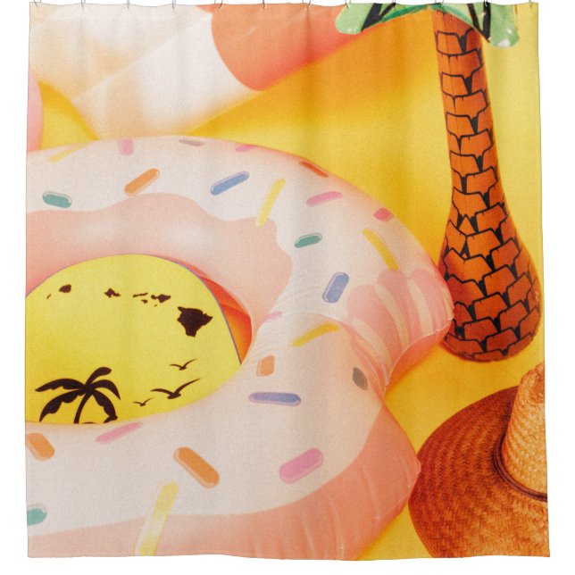 Brown sun hat near floater (Front)