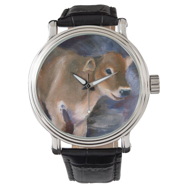 Brown Swiss Calf Watch (Front)