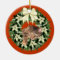 Brown tabby Christmas