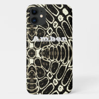 Brown Tan Reptile Scales Pattern Personalized
