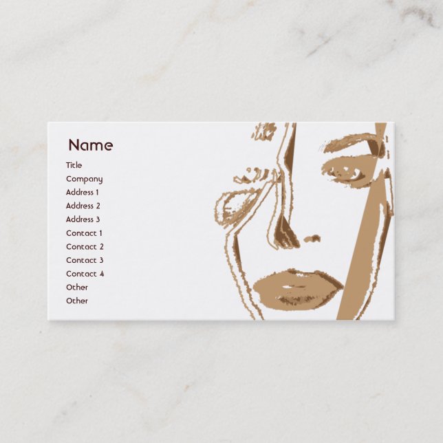 Brown Thinking - Business Card (Front)