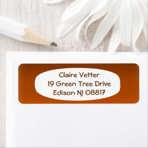 Brown to Orange Fade 