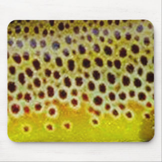 Brown Trout by PatternWear© Mouse Pad