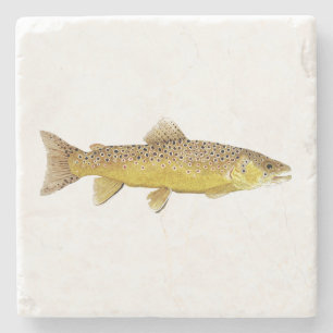 Brown Trout Coaster