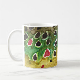 Brown Trout Fish Coffee Mug