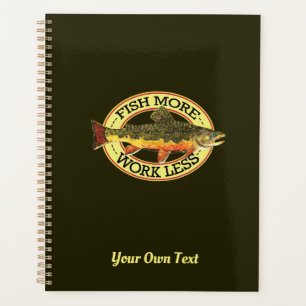 Brown Trout Fishing - Customize It! Planner
