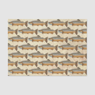 Brown Trout Fishing Tissue Paper