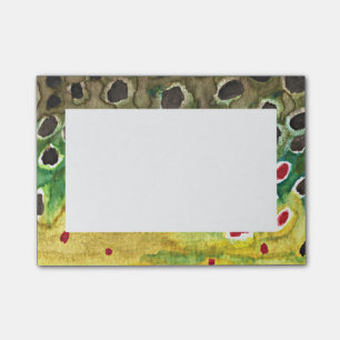 Brown Trout Post-it Notes
