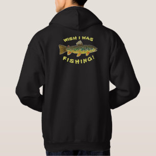 Brown Trout "Wish I Was Fishing" Hoodie