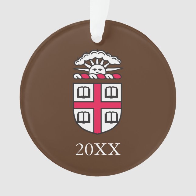 Brown University Alumni Ornament (Front)