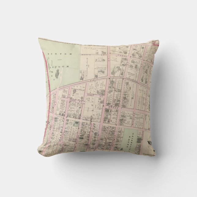 Brown University Throw Pillow (Front)