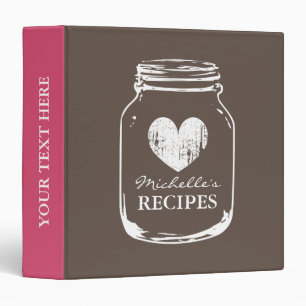 Brown vintage cuisine pot cuisine recette classeur