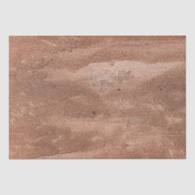 Brown watercolor tissue paper (Front)