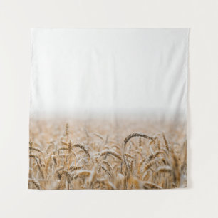 BROWN WHEAT FIELD DURING DAYTIME TAPESTRY