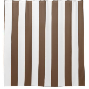Brown Wide Awning Stripe