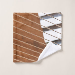 Brown window blinds during daytime wash cloth