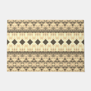 Brown With Cream Doormat
