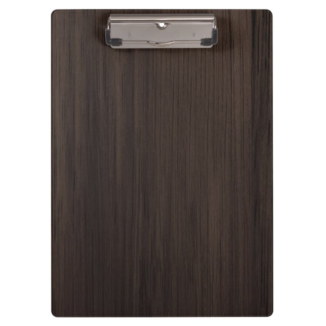 Brown Wood Clipboard (Front)