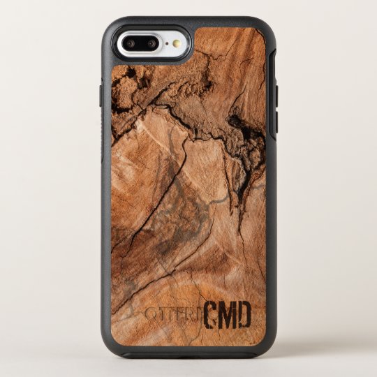 Brown Wood Knots OtterBox Symmetry iPhone 7 Plus Case