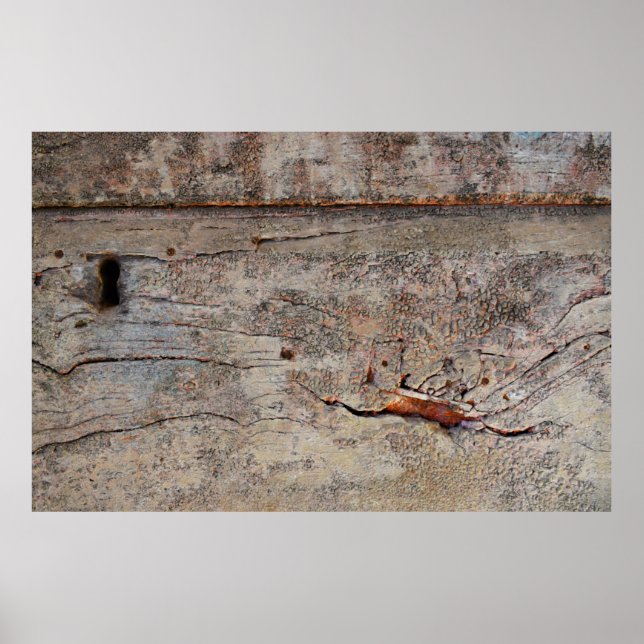 Brown wood poster (Front)