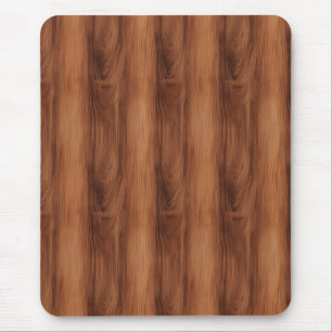 Brown Wood Texture, Brown Wood Grain Pattern  Mouse Pad