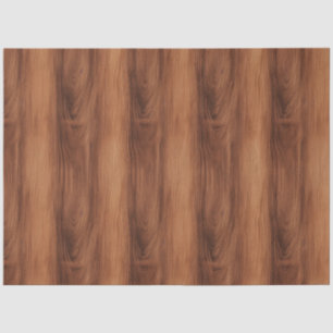 Brown Wood Texture, Brown Wood Grain Pattern Tissue Paper