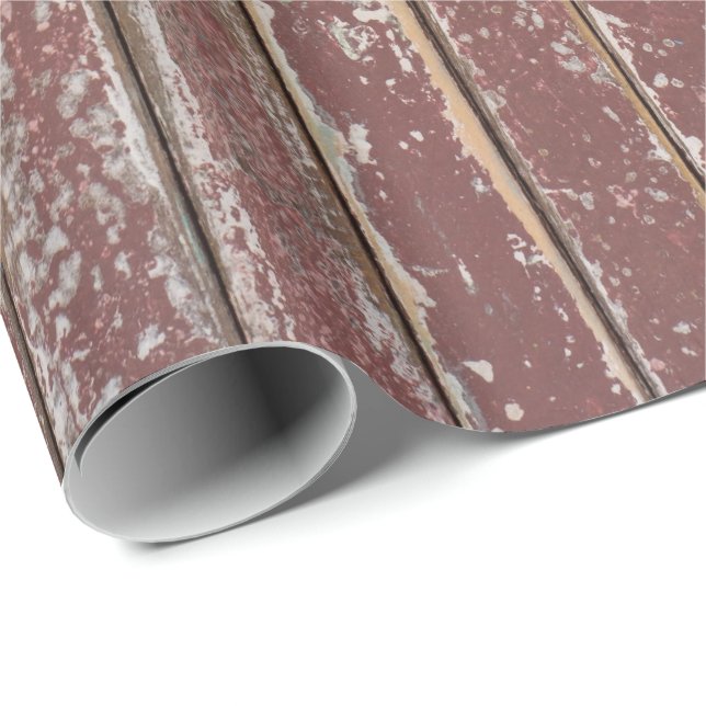 Brown Wood  Wrapping Paper (Roll Corner)