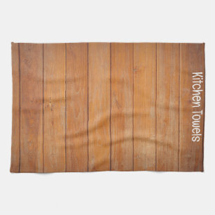Brown Wooden Kitchen Towel