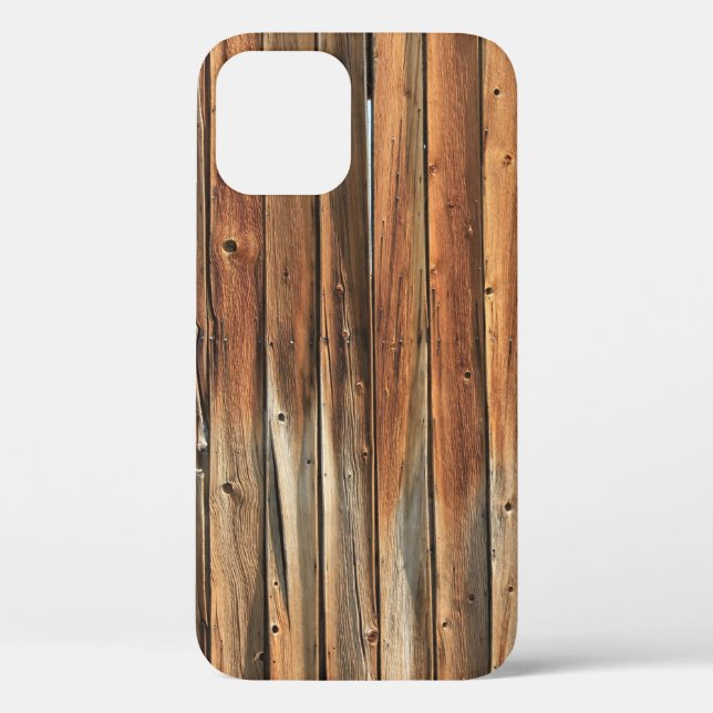 Brown wooden surface Case-Mate iPhone case (Back)