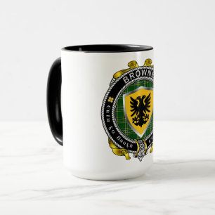 Browne Irish Shield Badge  Mug