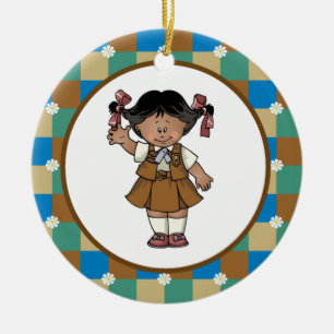 Brownie3 Ceramic Ornament