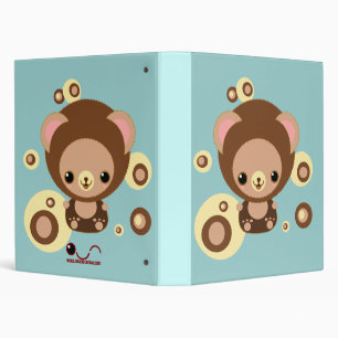 brownie bear binder