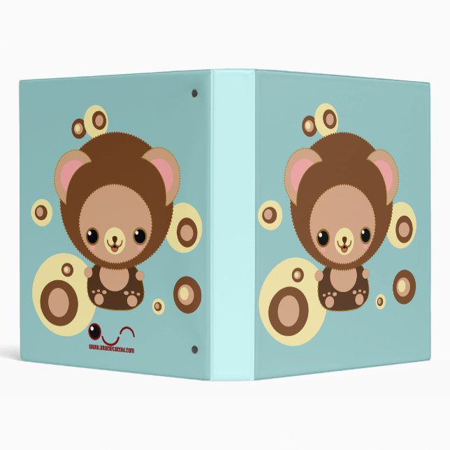 brownie bear binder (Background)