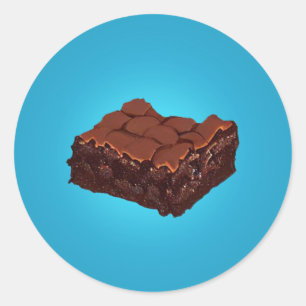 Brownie Classic Round Sticker