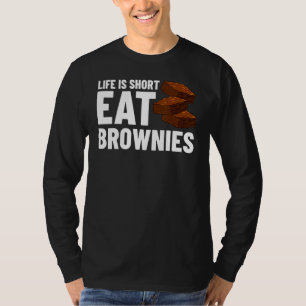 Brownie Cookie Recipe Bars Mix Keto T-Shirt