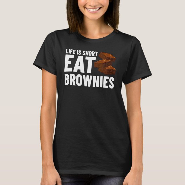 Brownie Cookie Recipe Bars Mix Keto T-Shirt (Front)