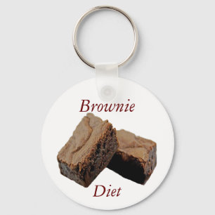 Brownie Diet Keychain