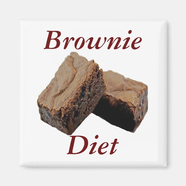 Brownie Diet Magnet (Devant)