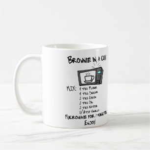 BROWNIE IN A CUP! COFFEE MUG