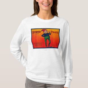 Brownie Pear Crate Label T-Shirt