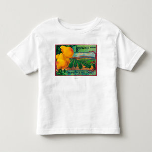 Brownie Pear Crate LabelCashmere, WA Toddler T-shirt