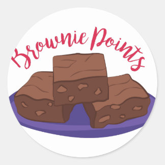 Chocolate Brownie  Stickers  Chocolate Brownie  Custom 