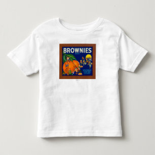 Brownies Brand Citrus Crate Label Toddler T-shirt