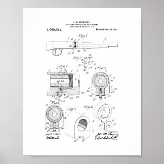 Browning 22 Semi-Auto Rifle and Remington model 24 Poster