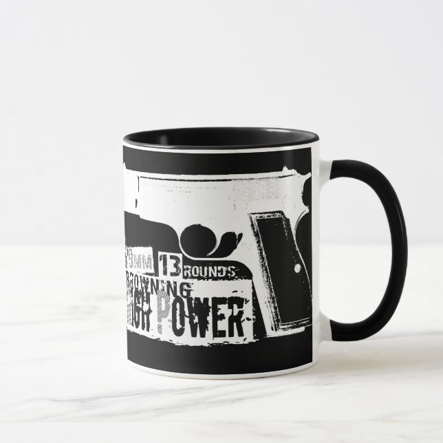 Browning Hi-Power Mug (Right)