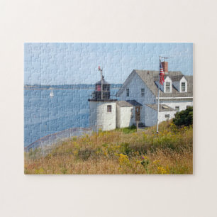 Browns Head Lighthouse, Maine Jigsaw Puzzle